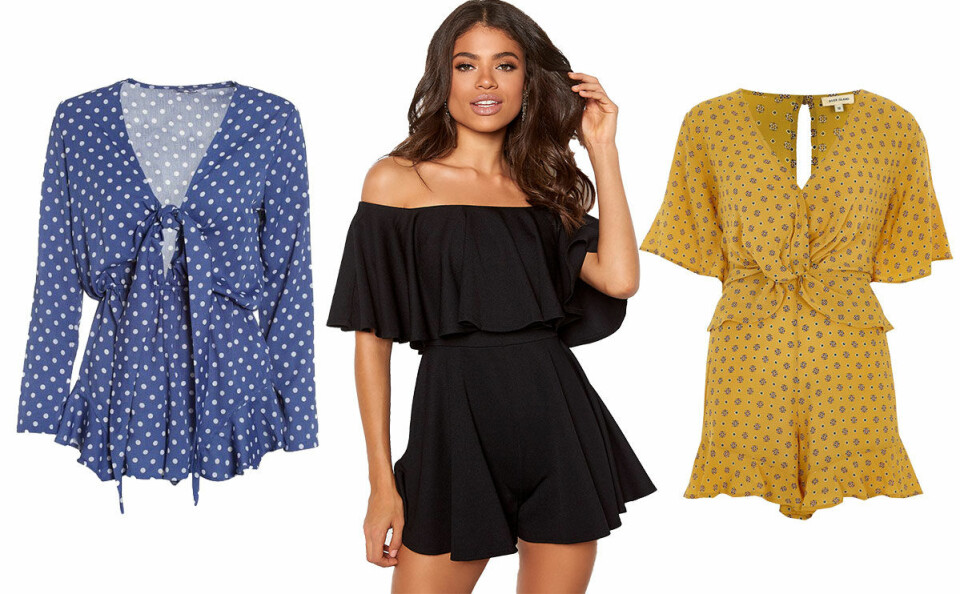 12 snygga playsuits att bära i sommar