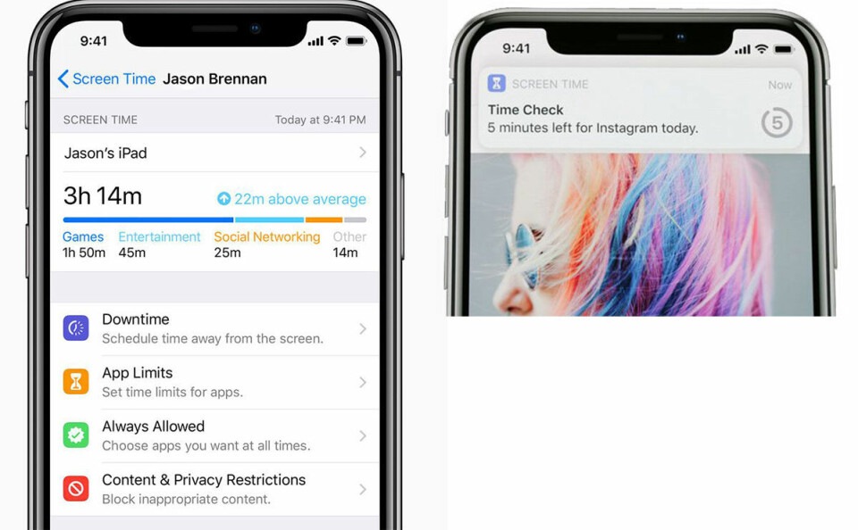 iPhones nya funktion avslöjar hur mycket tid du lägger på sociala medier
