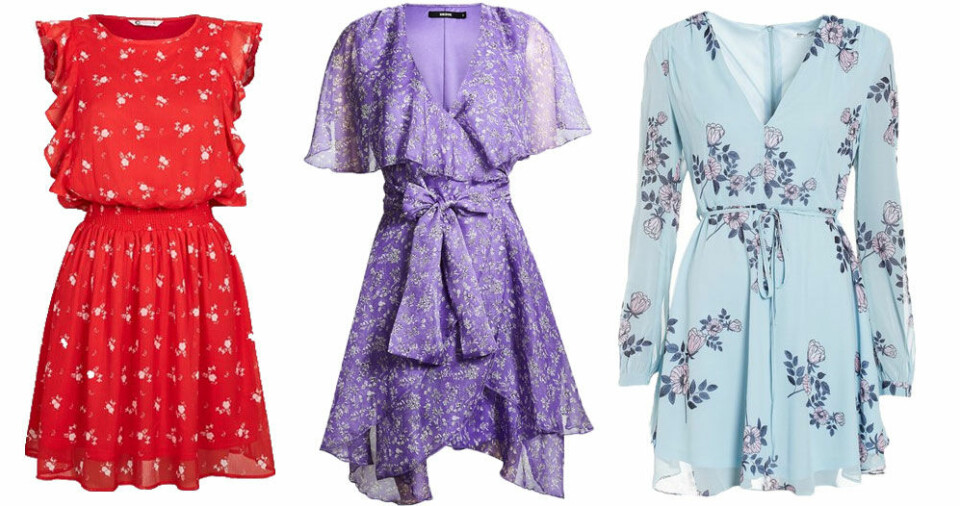 15 blommiga klänningar att bära i sommar