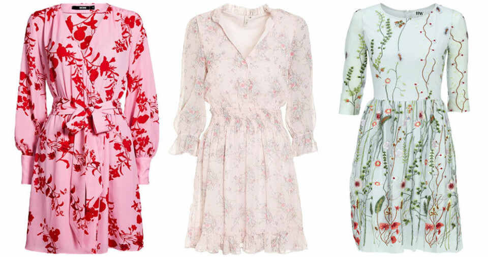 15 blommiga klänningar att bära i sommar
