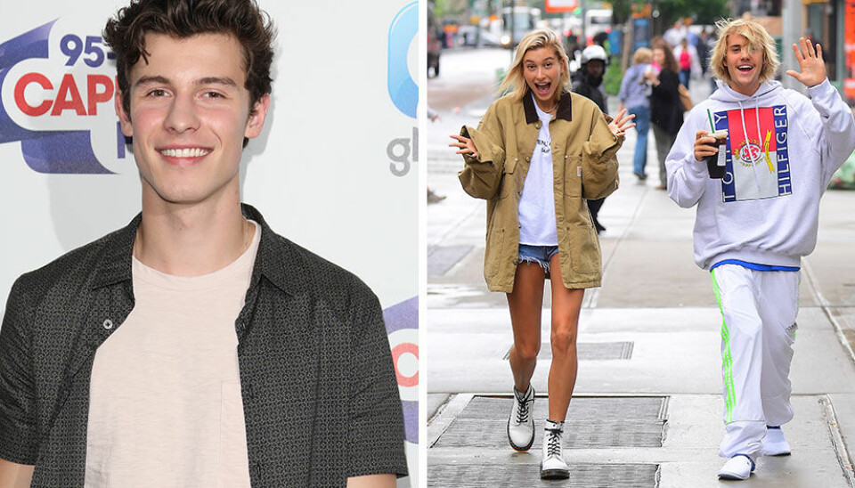 Shawn Mendes om förhållandet mellan Justin Bieber och Hailey Baldwin