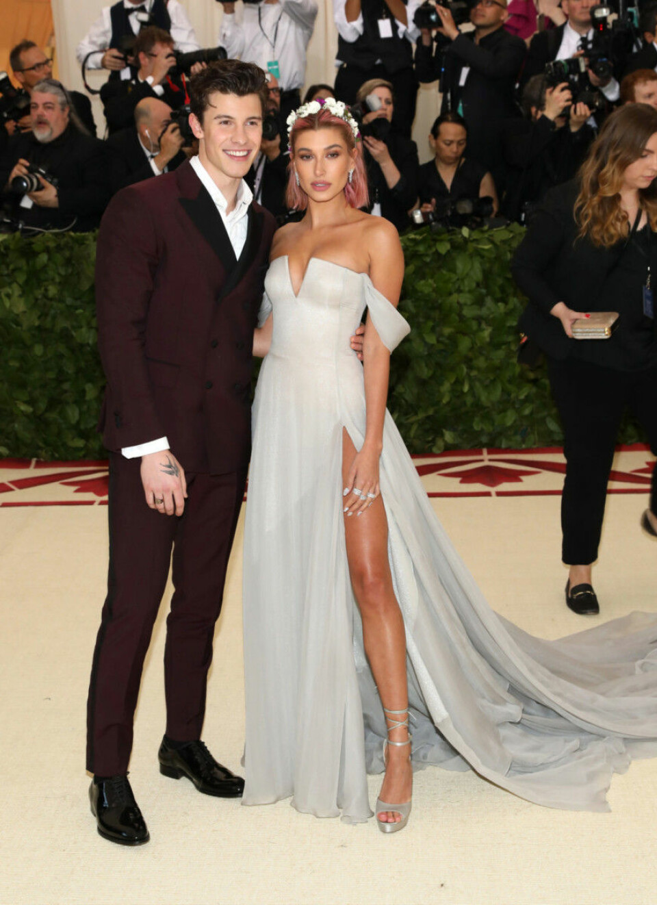 Shawn Mendes och Hailey Baldwin Shawn Mendes och Hailey Baldwin