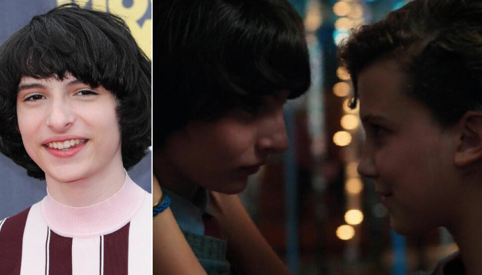 Finn avslöjar: Kärlek för Mike och Eleven i Stranger things