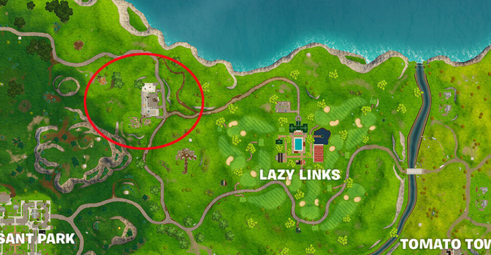 Fortnite map: Bästa ställena att landa på för att hitta kistor