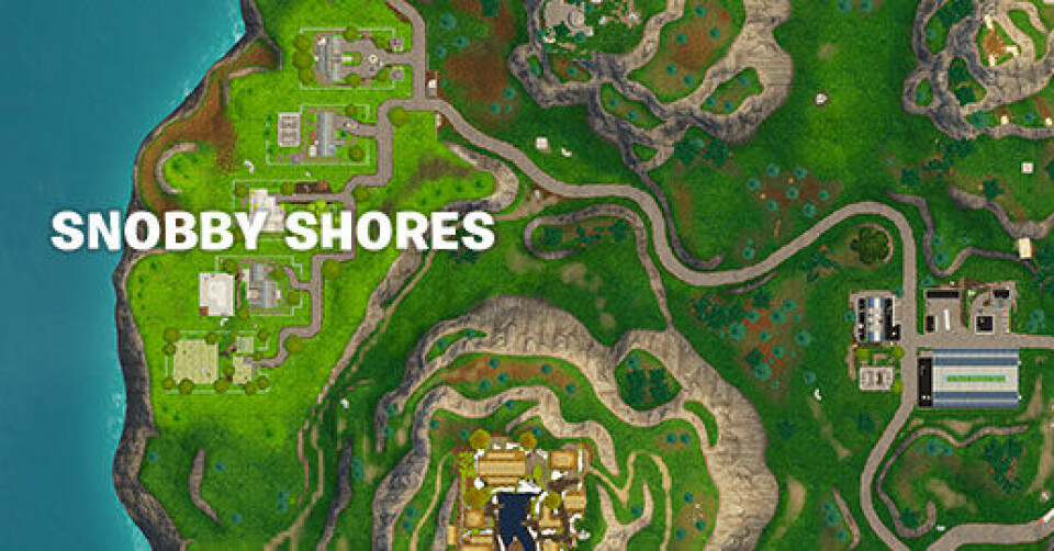 Fortnite map: Bästa ställena att landa på för att hitta kistor