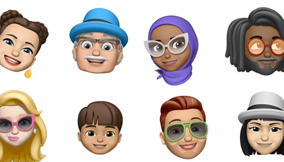 Apple lanserar nya emojis – som du kan designa själv