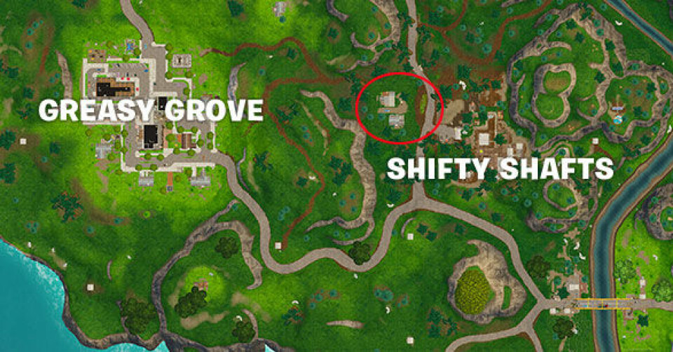 Fortnite map: Bästa ställena att landa på för att hitta kistor