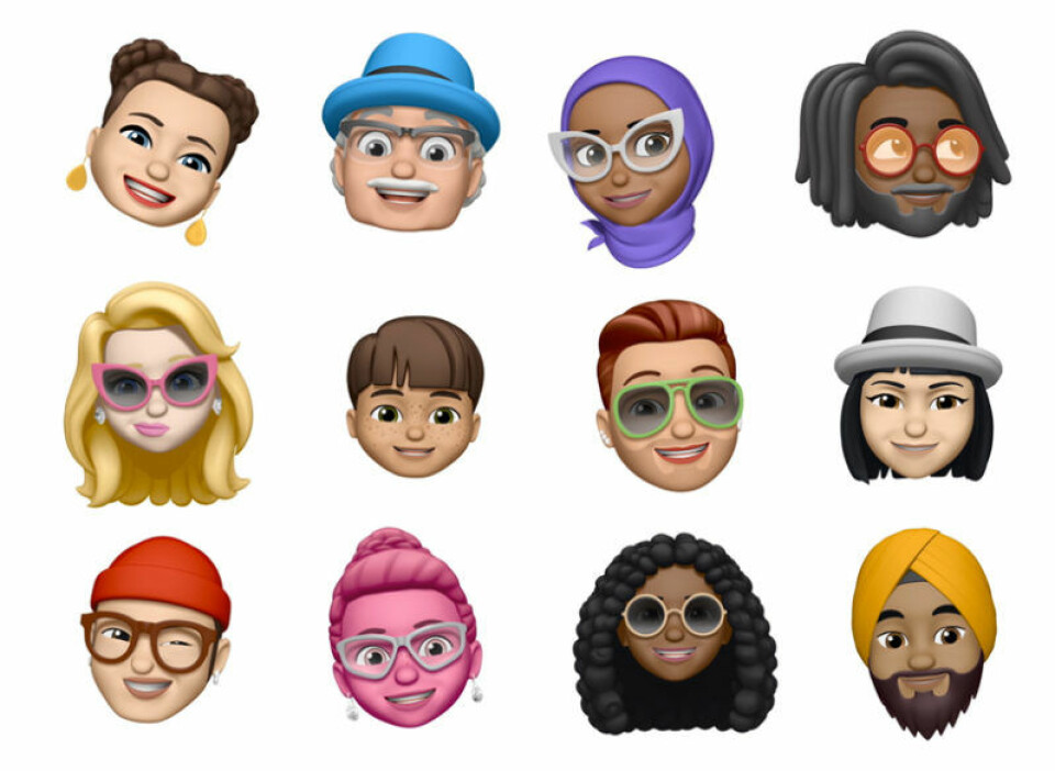 Apple lanserar nya emojis – som du kan designa själv