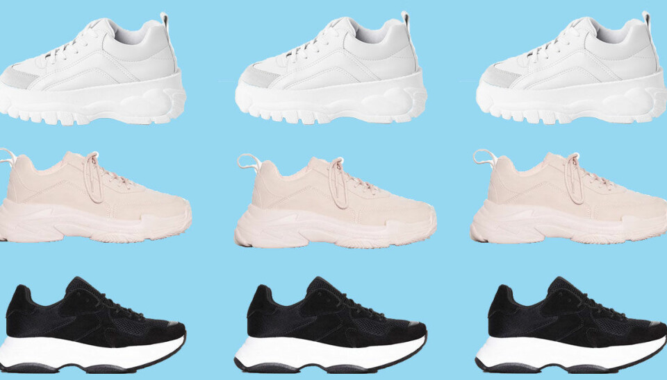 Höstens trendigaste skor: 12 snygga par chunky sneakers