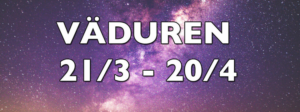 Horoskop för väduren. Horoskop för väduren.