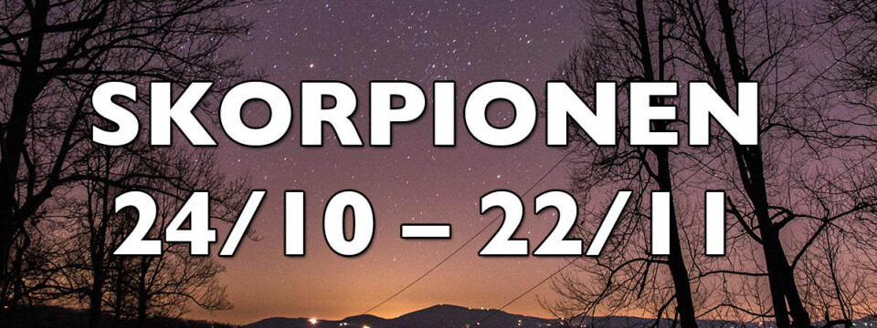 Hösthoroskop för Skorpionen 2018. Hösthoroskop för Skorpionen 2018.
