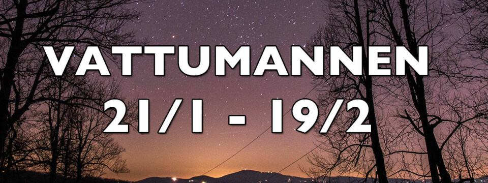 Hösthoroskop för Vattumannen 2018. Hösthoroskop för Vattumannen 2018.