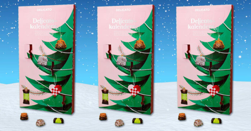 Delicato lanserar en adventskalender full av fika. Delicato lanserar en adventskalender full av fika.