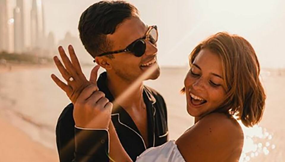 Nicole Falciani och Eric Saade har förlovat sig