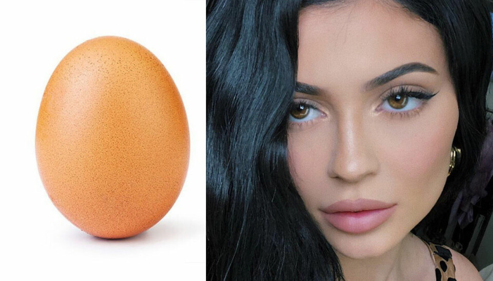 Därför har en instagrambild på ett ägg fått fler likes än Kylie Jenner