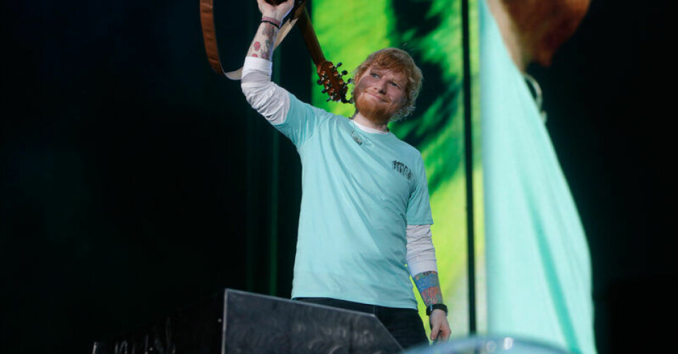 Ed Sheeran åker på turné till bland annat Danmark och Finland. Foto: Octavio Jones/TT Ed Sheeran åker på turné till bland annat Danmark och Finland. Foto: Octavio Jones/TT