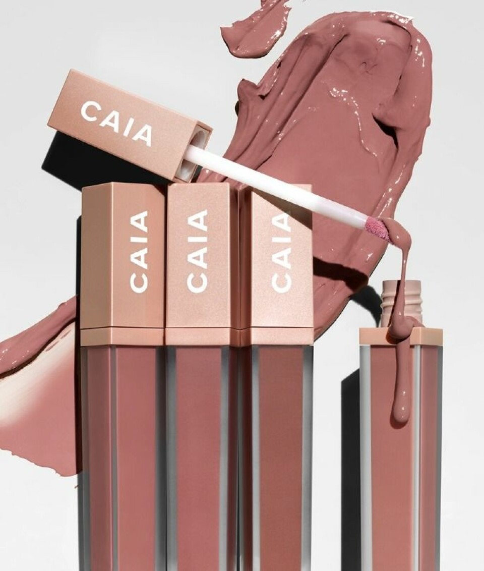 Caia Cosmetics har släppt flytande läppstift