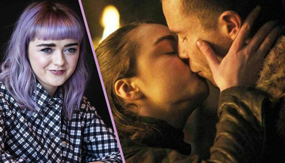 Maisie Williams svar på reaktionerna kring Arya och Gendrys sexscen