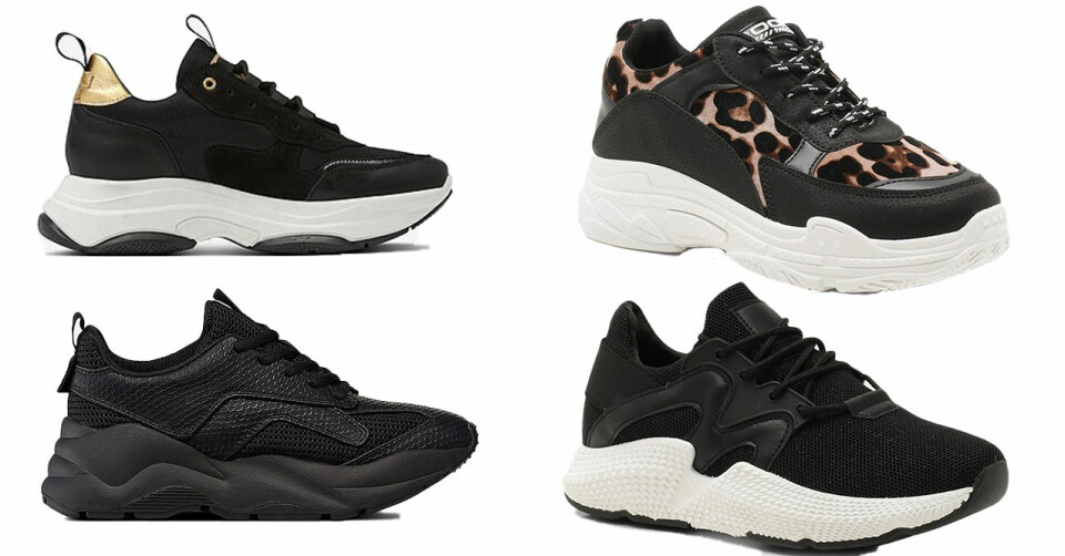 16 snygga och sköna chunky sneakers för alla tillfällen