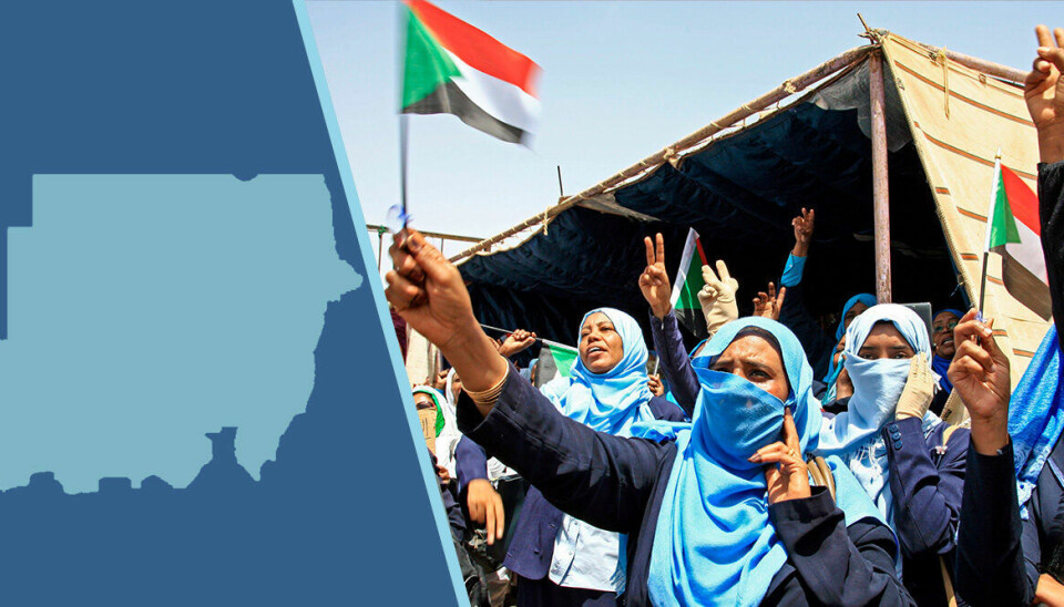 Varför har alla blå profilbild och VAD händer i Sudan?