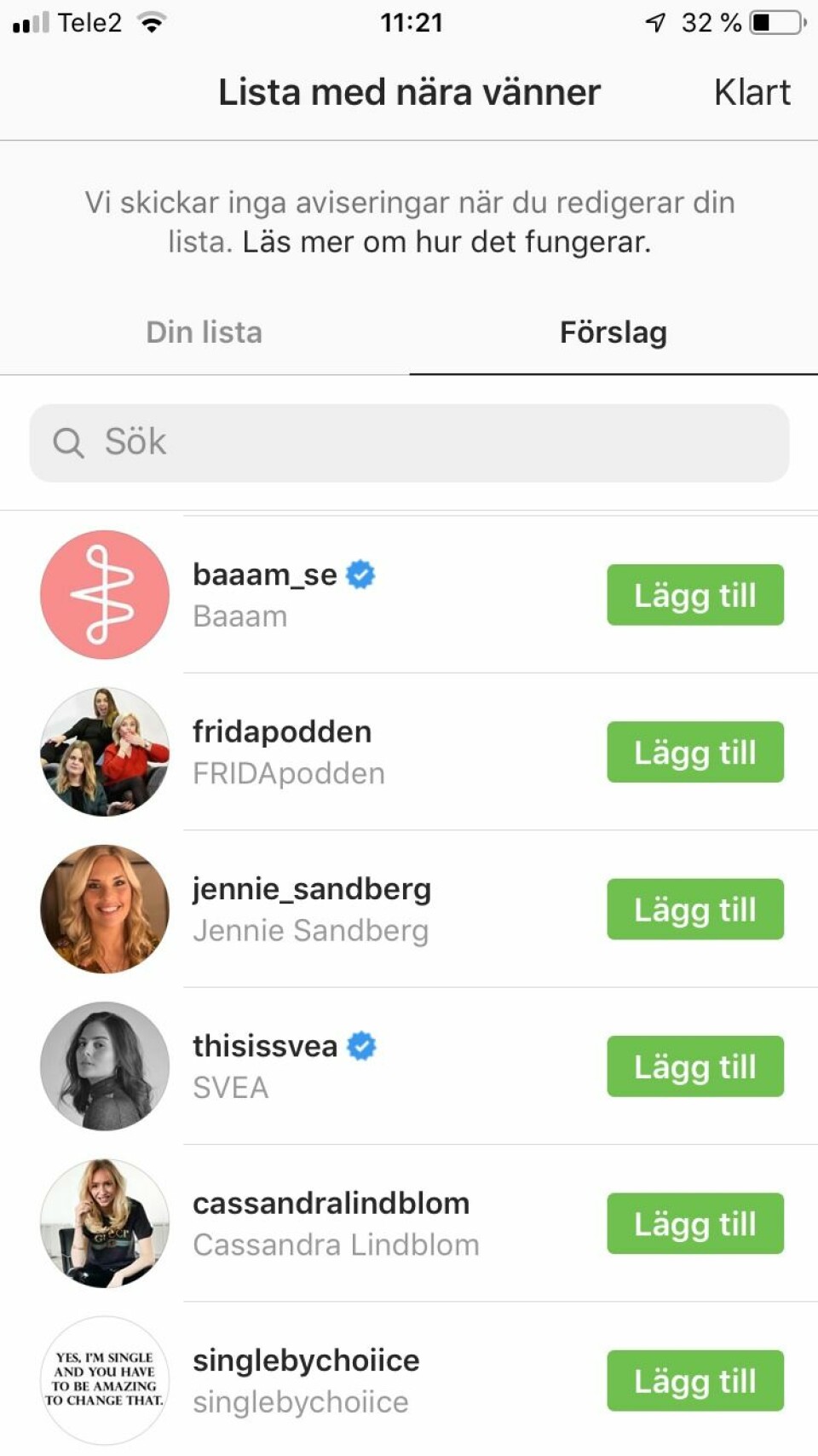 Därför är vissa stories gröna på Instagram
