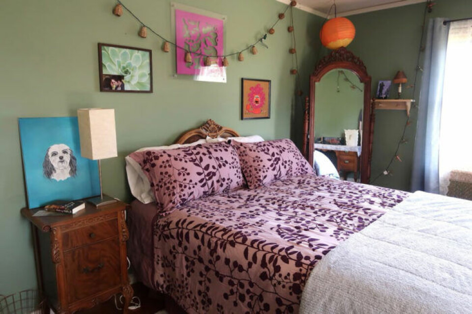 Ett av fem sovrum. Foto: Airbnb Ett av fem sovrum. Foto: Airbnb