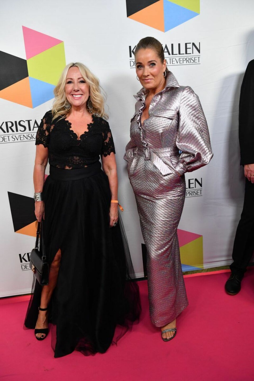 Agneta Sjödin med sällskap. Agneta Sjödin med sällskap.