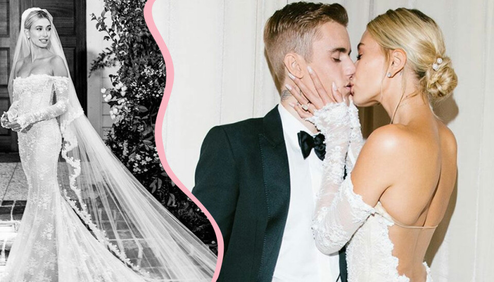 Allt om Hailey Biebers bröllopsklänning
