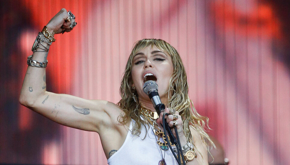 Miley Cyrus tydliga passning till Liam efter skilsmässan