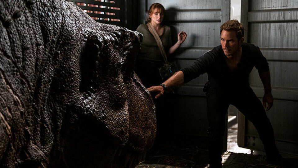 Chris Pratt är en av skådespelarna i Jurassic World: Fallen Kingdom. Chris Pratt är en av skådespelarna i Jurassic World: Fallen Kingdom.