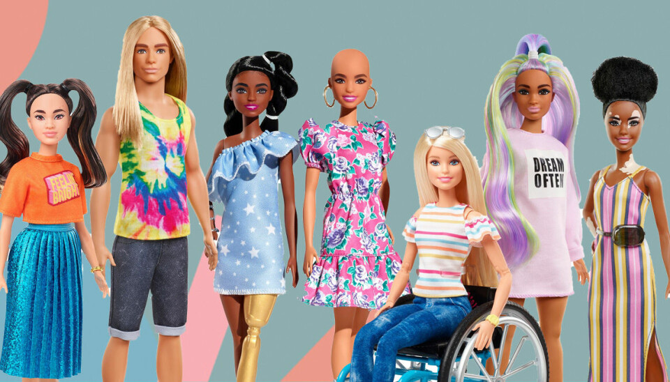 Mattel lanserar mer inkluderande Barbie-dockor