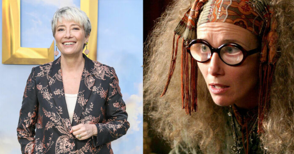 Emma Thompson porträtterade Sybil Trelawney med den äran. Och jättetjocka glasögon. Emma Thompson porträtterade Sybil Trelawney med den äran. Och jättetjocka glasögon.