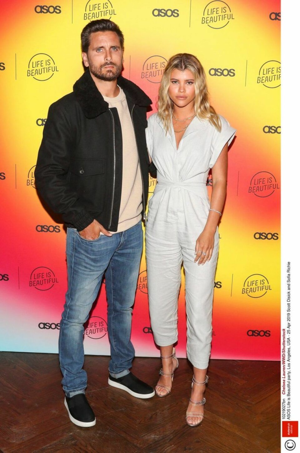 Scott Disick med nya flickvännen Sofia Richie. Scott Disick med nya flickvännen Sofia Richie.