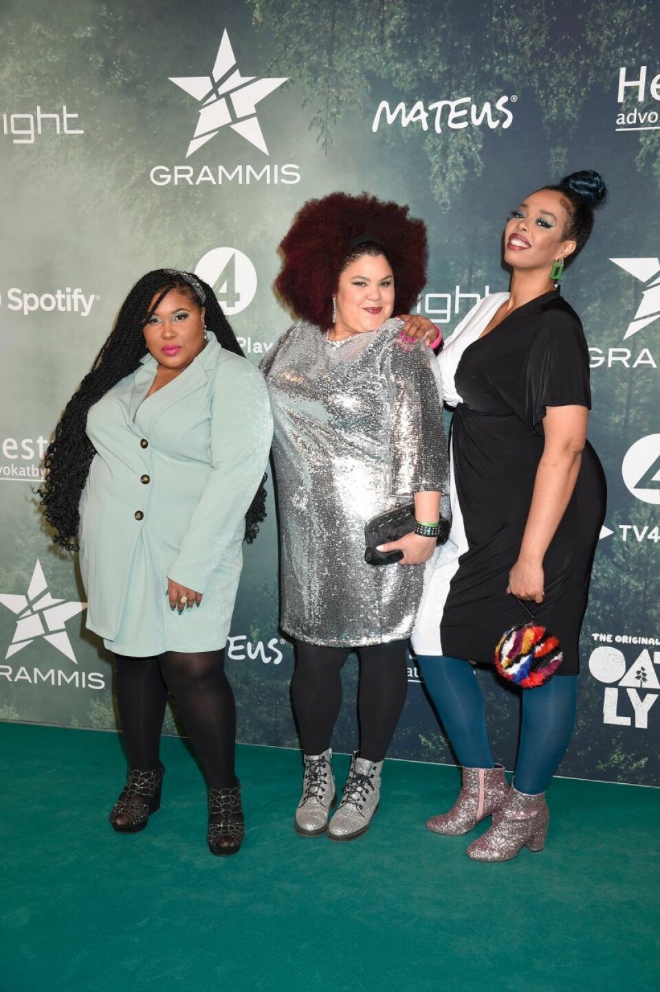 The Mamas – Loulou Lamotte, Ashley Haynes och Dinah Yonas Manna. The Mamas – Loulou Lamotte, Ashley Haynes och Dinah Yonas Manna.
