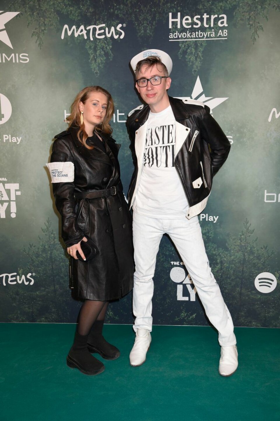 Molly Nutley och Fredrik Strage. Molly Nutley och Fredrik Strage.