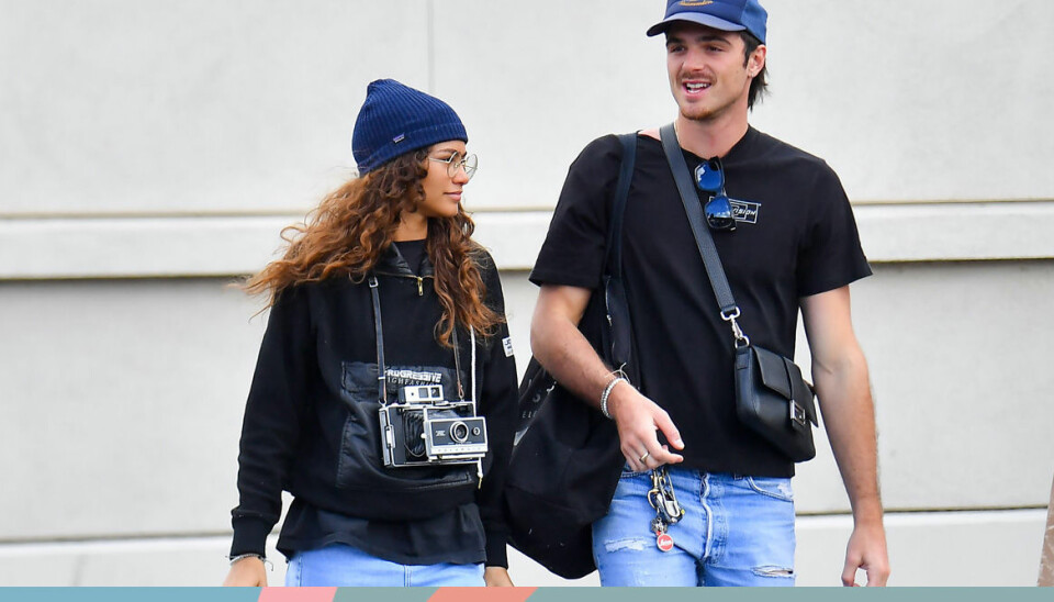 Kolla in Zendaya och Jacob Elordi i matchande outfits!