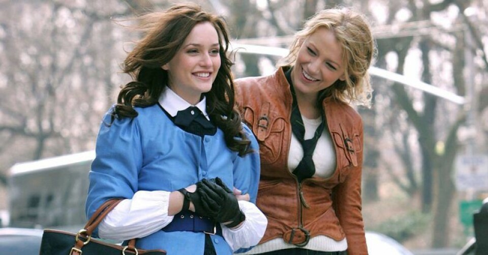 Leighton Meester och Blake Lively. Leighton Meester och Blake Lively.