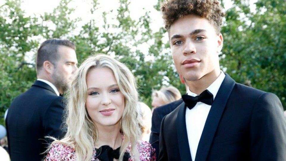 Zara Larsson och exet Brian Whittaker. Zara Larsson och exet Brian Whittaker.