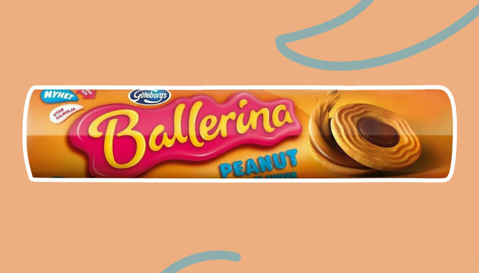 Ballerina peanut – en nyhet från Göteborgs kex