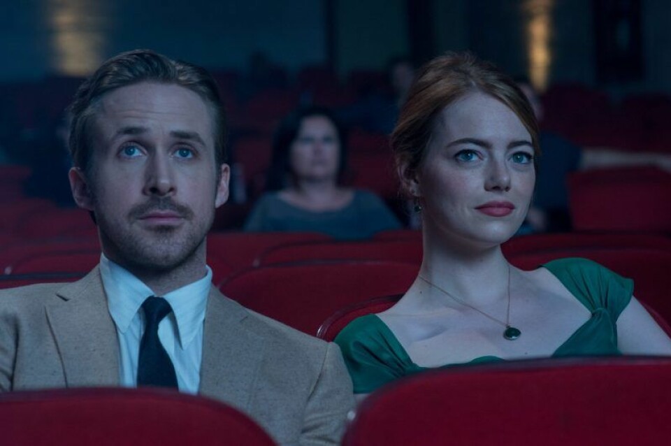 Ryan Gosling och Emma Stone. Ryan Gosling och Emma Stone.