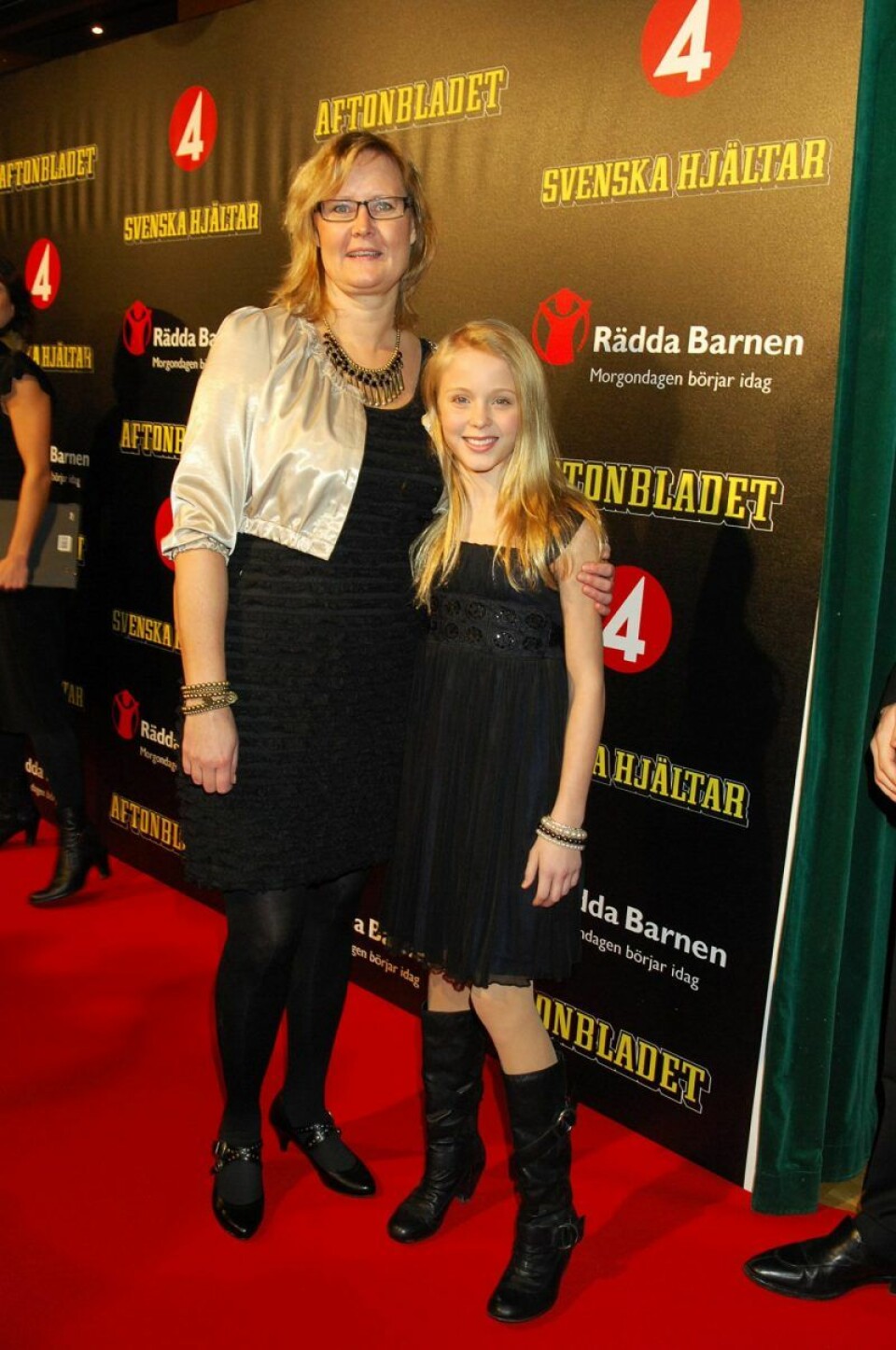 Zara Larsson med mamma Agnetha 2009. Zara Larsson med mamma Agnetha 2009.