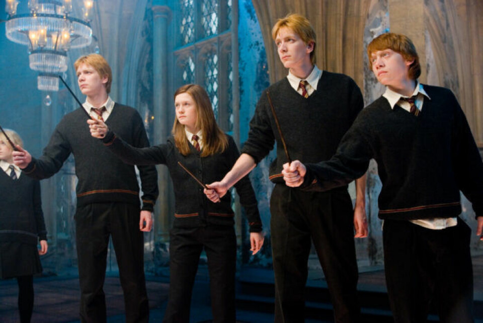 Barnen familjen Weasley i Harry Potter och fenixordern. Barnen familjen Weasley i Harry Potter och fenixordern.