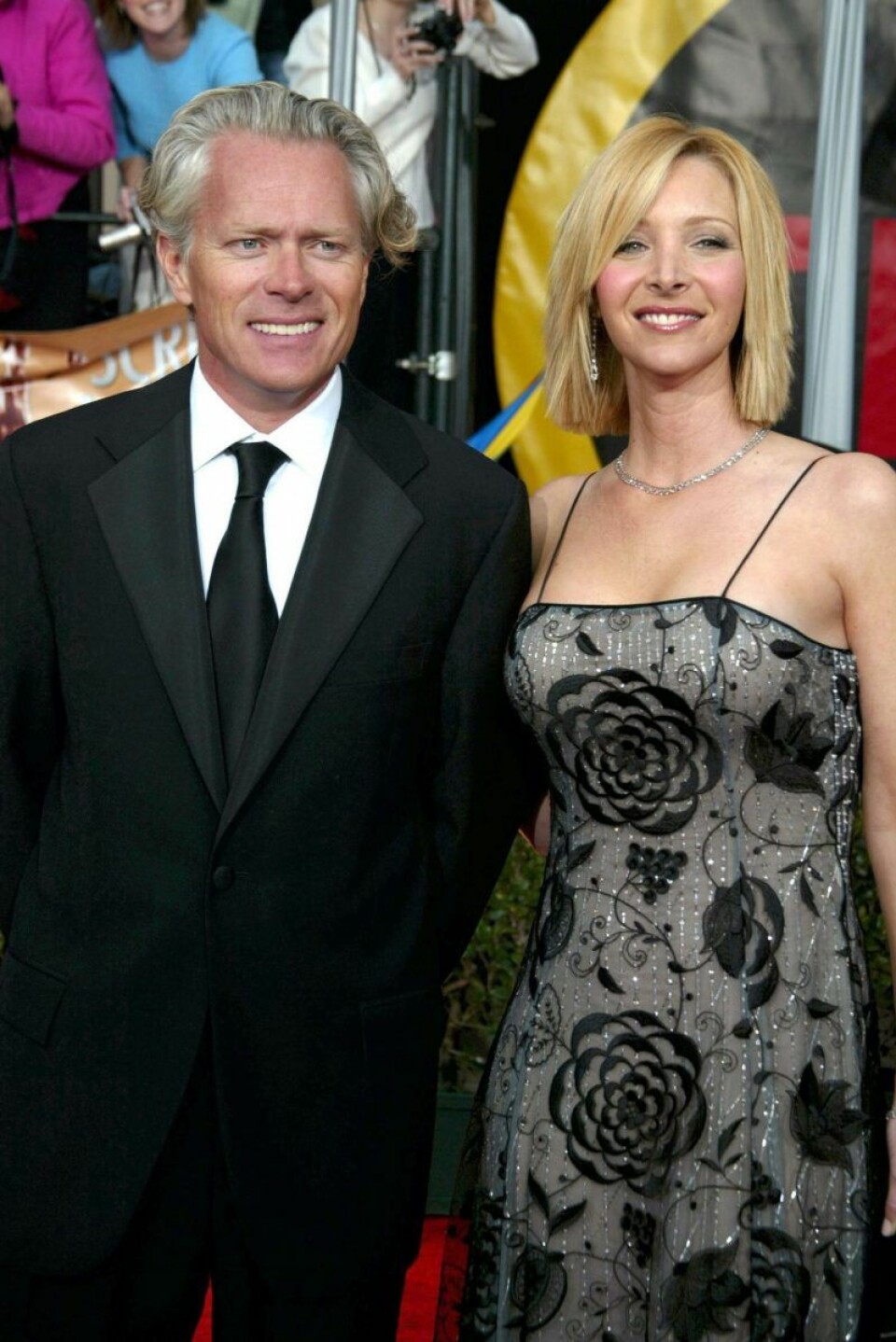 Lisa Kudrow med maken Michael Stern. Lisa Kudrow med maken Michael Stern.