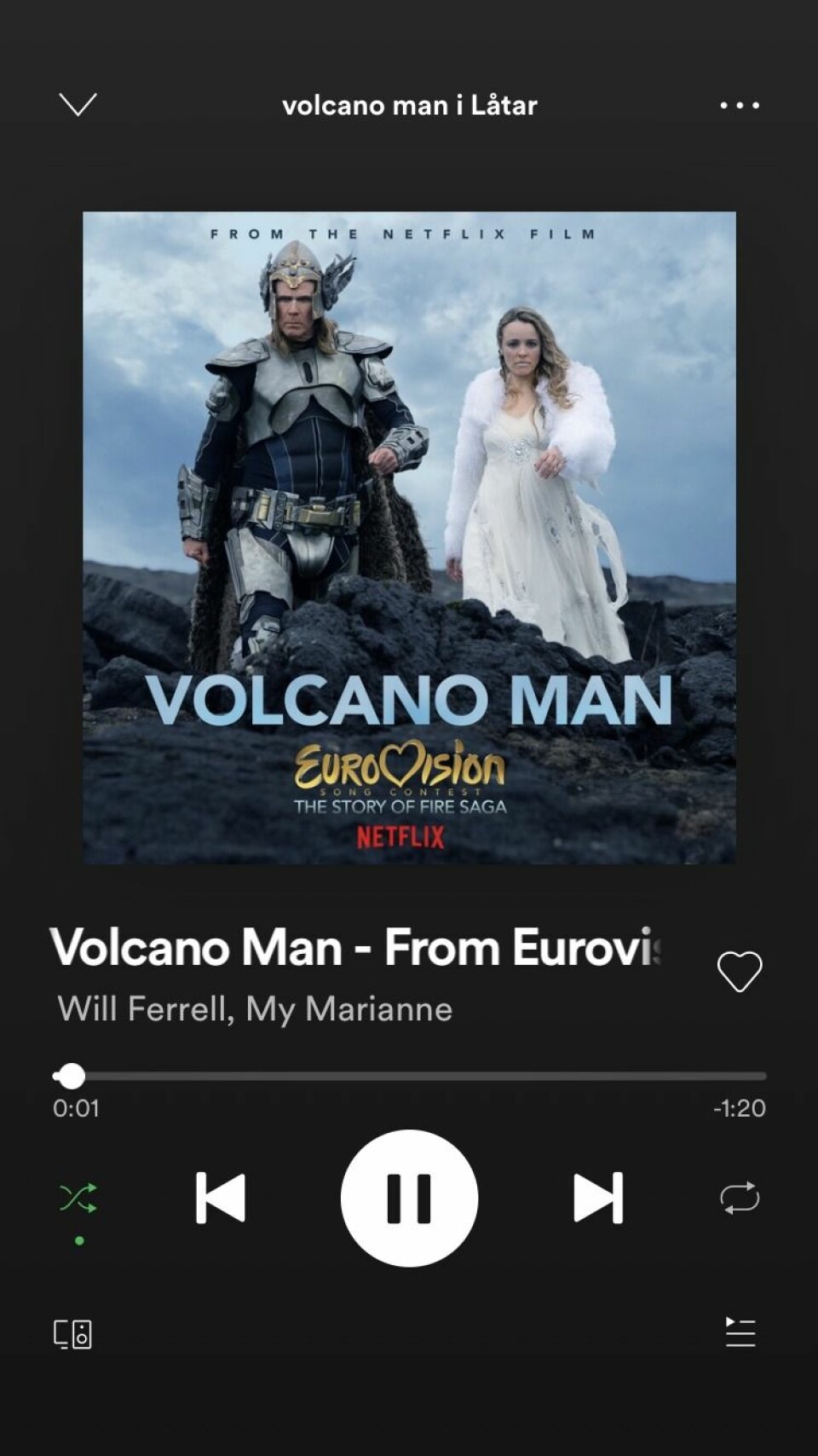 Molly Sandén sjunger i Netflix film om Eurovision Song Contest