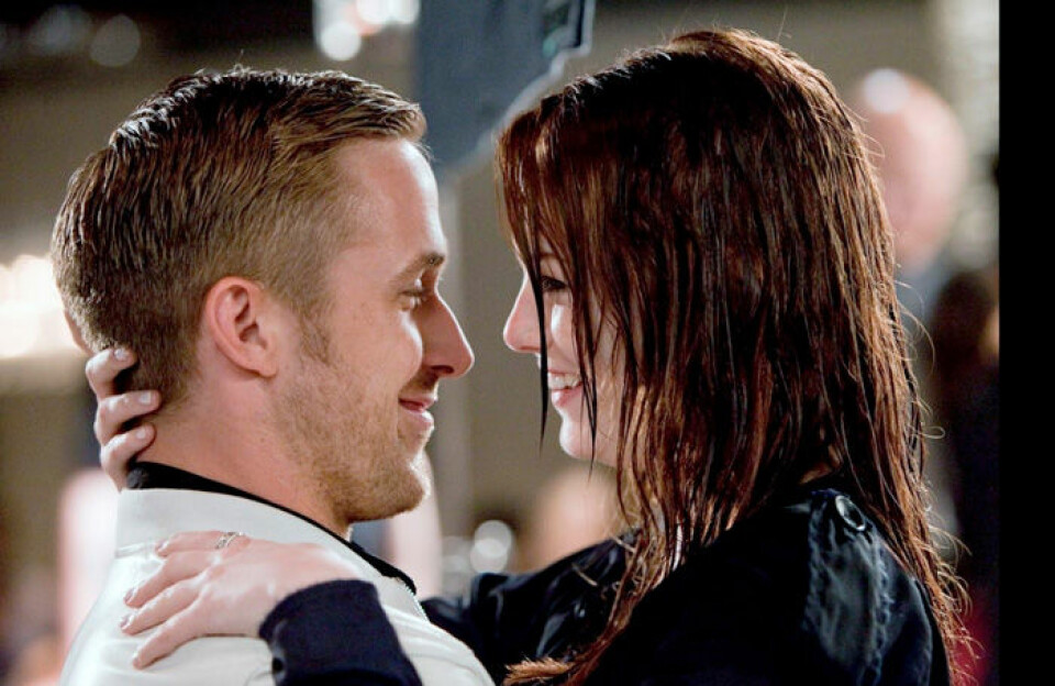 Ryan Gosling och Emma Stone är två av skådespelarna i Crazy Stupid Love. Ryan Gosling och Emma Stone är två av skådespelarna i Crazy Stupid Love.