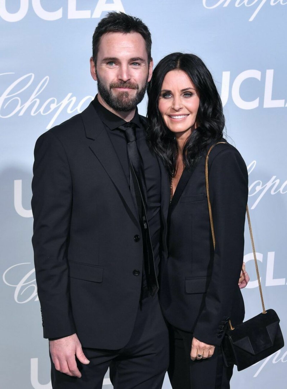 Courteney Cox och Johnny McDaid. Courteney Cox och Johnny McDaid.