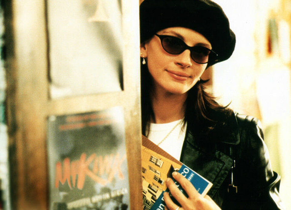 Julia Roberts spelar den berömda filmstjärnan Anna i filmen Notting Hill. Julia Roberts spelar den berömda filmstjärnan Anna i filmen Notting Hill.